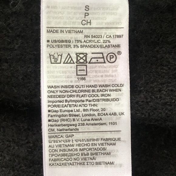 Gap Women’s Black Sweater Size  Small - Picture 11 of 13